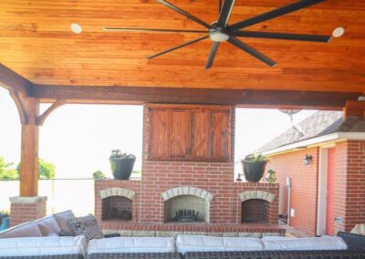 Outdoor Fireplace OKC 108