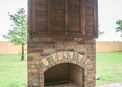 Outdoor Fireplace OKC 113