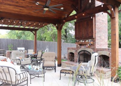 Outdoor Fireplace OKC 125