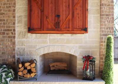 Outdoor Fireplace OKC 128