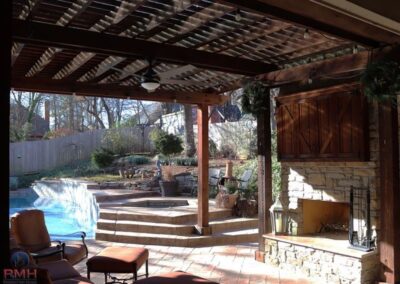 Outdoor Fireplace OKC 133