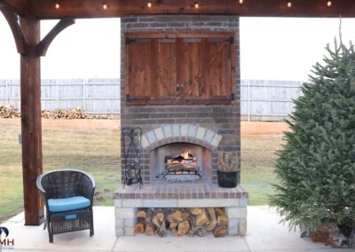 Outdoor Fireplace OKC 136