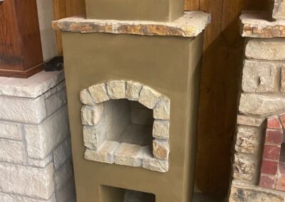 Outdoor Fireplace OKC 137