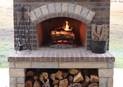 Outdoor Fireplace OKC 138