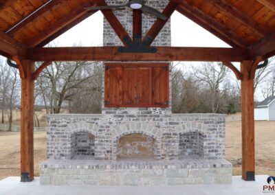 Outdoor Fireplace OKC 152