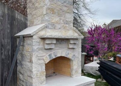 Outdoor Fireplace OKC 157