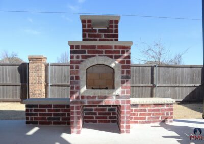 Outdoor Fireplace OKC 159