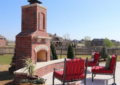 Outdoor Fireplace OKC 160
