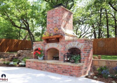 Outdoor Fireplace OKC 161