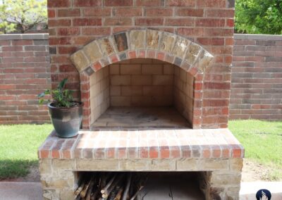 Outdoor Fireplace OKC 166