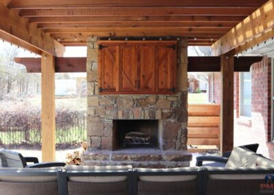 Outdoor Fireplace OKC 179