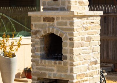 Outdoor Fireplace OKC 204