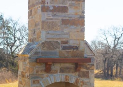 Outdoor Fireplace OKC 207