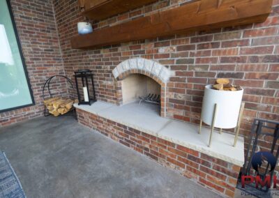 Outdoor Fireplace OKC 217