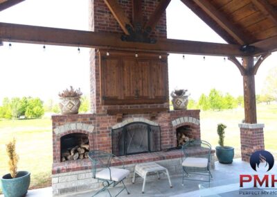 Outdoor Fireplace OKC 227