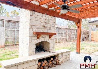Outdoor Fireplace OKC 230
