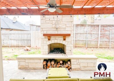 Outdoor Fireplace OKC 231