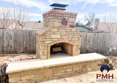 Outdoor Fireplace OKC 232