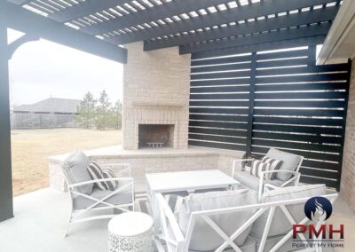 Outdoor Fireplace OKC 238