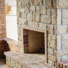 Outdoor Fireplace OKC Perfect Stone Placement