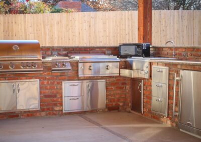 Outdoor Kitchen OKC Spacious Outdoor Area
