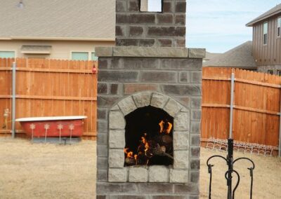 Outdoor Fireplace 104
