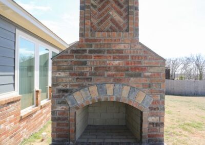 Outdoor Fireplace 105