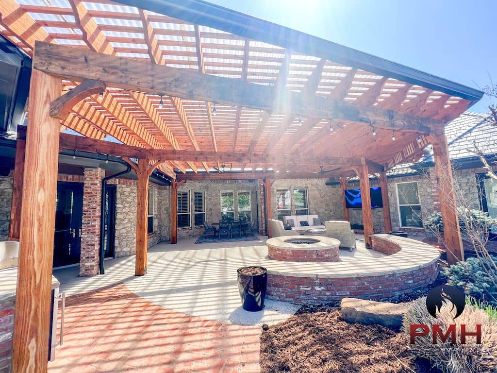 OKC Pergolas | PMH OKC | OKC Pavilions and more