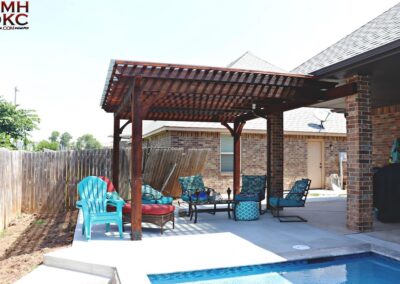 Pergola OKC A Nice Place To Relax By The Pool