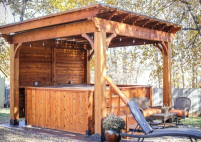 Pergola OKC Free Standing Solid Pergola