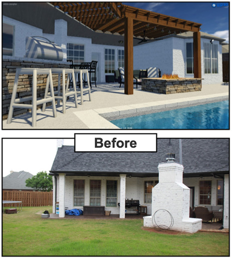 Oklahoma City Pergolas | Packages - Modern Package 2