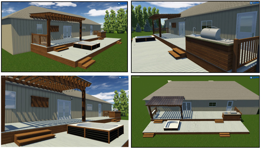 Oklahoma City Pergolas | Packages - Outdoor Entertainer Package 1