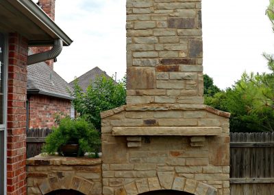 Outdoor Fireplaces Okc 18