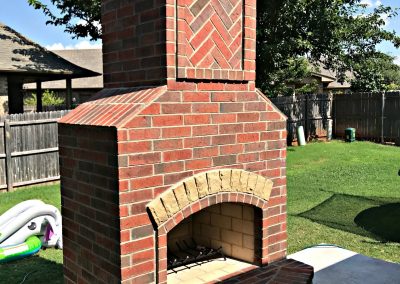 Outdoor Fireplaces Okc 30