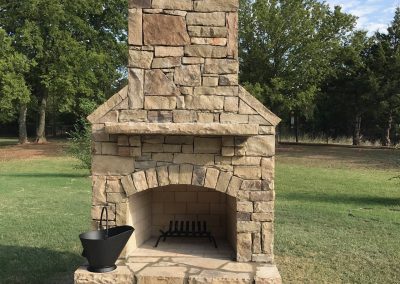 Outdoor Fireplaces Okc 58