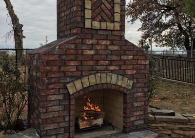 Outdoor Fireplaces Okc 66