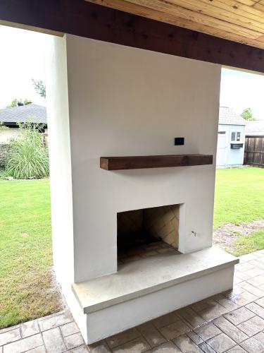 OKC Outdoor Fireplace 247