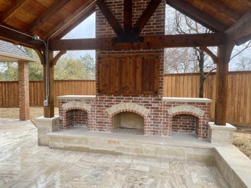 Outdoor Fireplace OKC 134