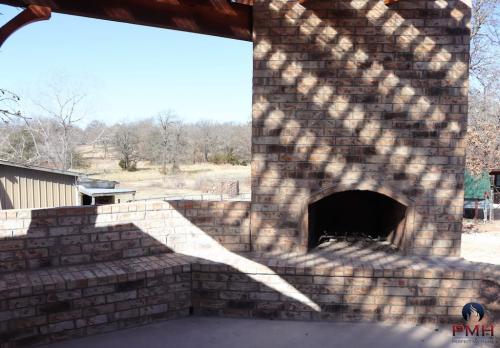 Outdoor Fireplace OKC 156