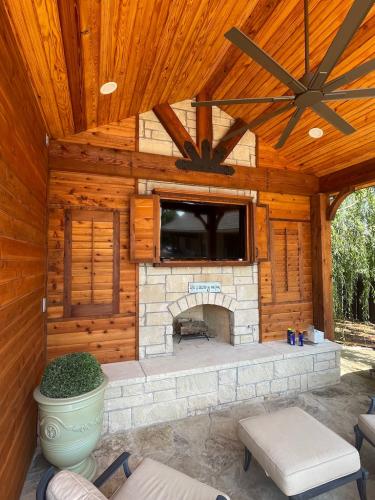 Outdoor Fireplace OKC 165