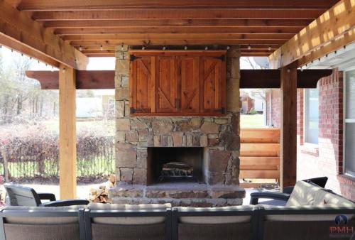 Outdoor Fireplace OKC 179