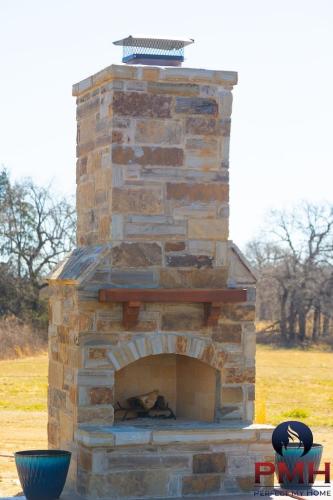 Outdoor Fireplace OKC 207