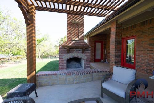 Outdoor Fireplace OKC 210