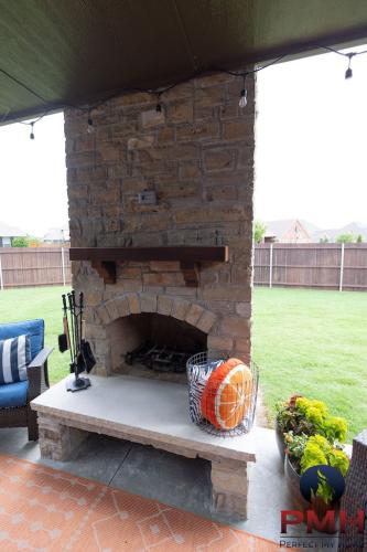 Outdoor Fireplace OKC 218
