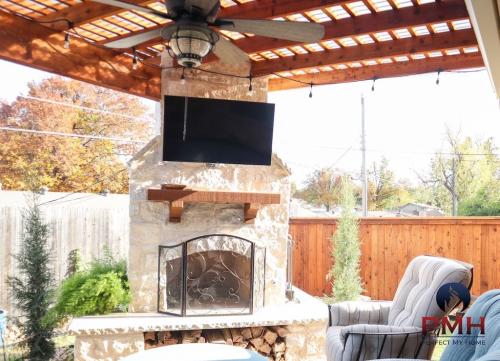 Outdoor Fireplace OKC 226