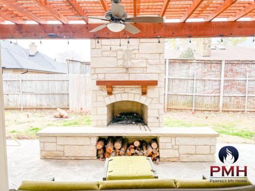 Outdoor Fireplace OKC 231