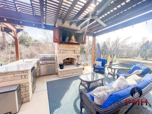 Outdoor Fireplace OKC 239