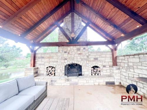 Outdoor Fireplace OKC 242