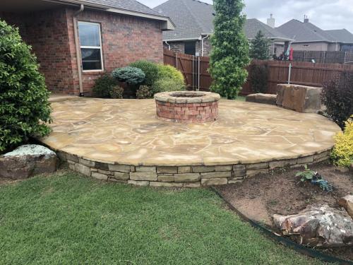 Flagstone Patios Okc 1