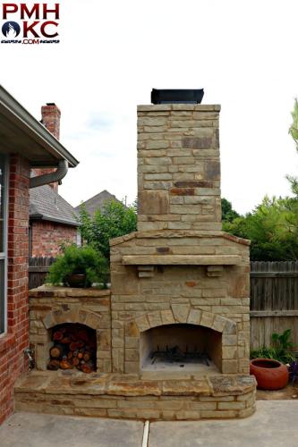 Outdoor Fireplaces Okc 18